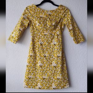 Zara Floral Mod Mini Dress